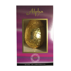 Alpha Easter Egg Box (Mixed Foil Colours) 150g