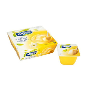 Alpro Dessert Cups 4pk - Velvet Vanilla 500g