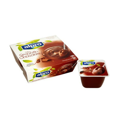 Alpro Dessert Cups 4pk - Smooth Chocolate 500g