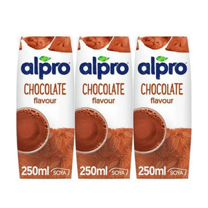 Alpro Soy Milk - Chocolate 250ml 3pk