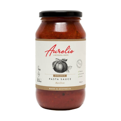 Aurelio Pasta Sauce - Basillico Organic 500g