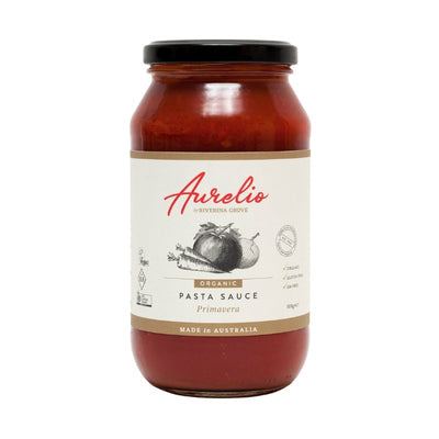 Aurelio Pasta Sauce - Primavera Organic 500g