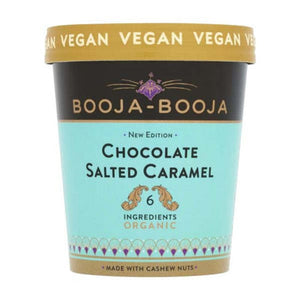 Booja-Booja Organic Ice Cream - Chocolate Salted Caramel 465ml - FROZEN