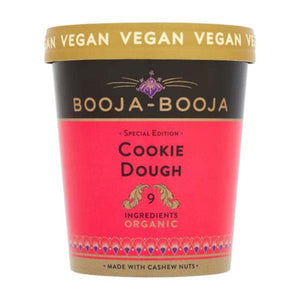 Booja-Booja Organic Ice Cream - Cookie Dough 465ml - FROZEN