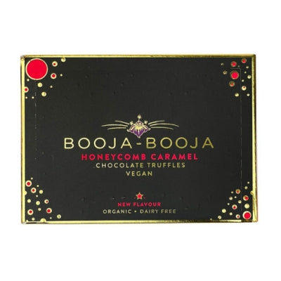 Booja Booja Organic Honeycomb Caramel 8-Truffle Pack 82g