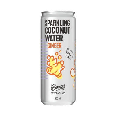 Bonsoy Sparkling Coconut Water - Ginger 320ml