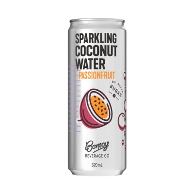 Bonsoy Sparkling Coconut Water - Passionfruit 320ml