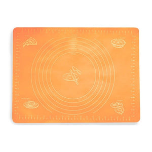 Brush It On Baking Mat- Silicone  - Orange