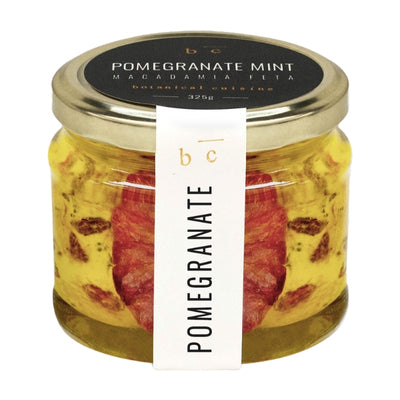 Botanical Cuisine Pomegranate Mint Macadamia Feta 325g - CHILLED