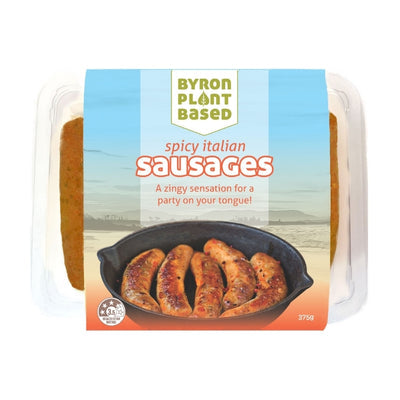 Byron Plant Based Spicy Italian Sausages 375g