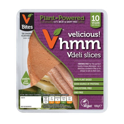 V Bites Ham Slices 100g - CHILLED/FROZEN