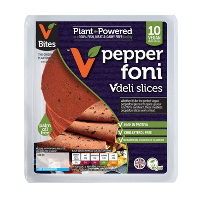 V Bites Pepperoni Slices 100g - CHILLED/FROZEN