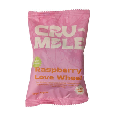 Crumble Foods Raspberry Love Wheel RETAIL 60g