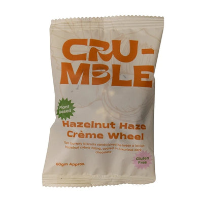 Crumble Foods Hazelnut Haze Creme Wheel RETAIL 60g