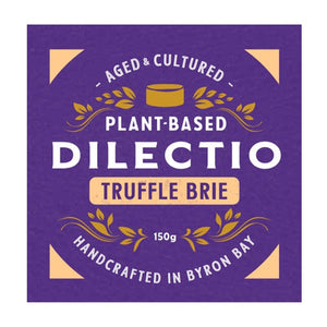 Dilectio Vegan Truffle Brie Cheese 150g - CHILLED