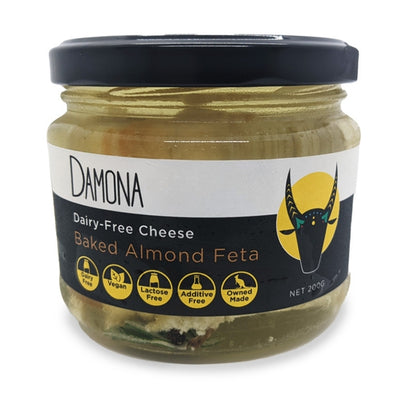 Damona Baked Almond Feta 200g - CHILLED