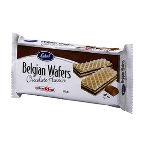 Eskal Belgian Chocolate Wafers - Reduced Sugar 200g (GF)