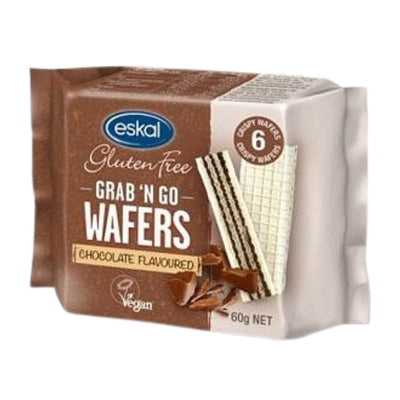 Eskal Belgian Chocolate Wafers - Grab n Go 60g (GF)