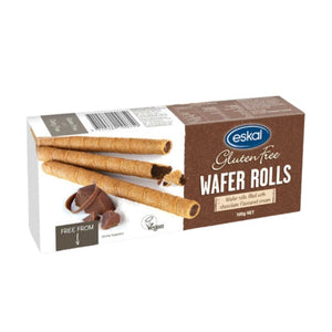 Eskal Wafer Rolls - Chocolate Cream 100g (GF)