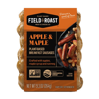 Field Roast Sausages Apple Maple Breakfast 264g - FROZEN