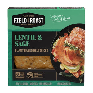 Field Roast Deli Slices Lentil Sage 156g - FROZEN