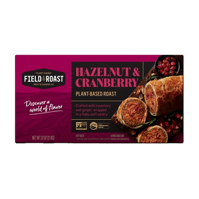 Field Roast Celebration Roast Cranberry Hazelnut 907g - FROZEN