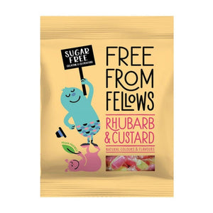 Free From Fellows Sugar Free Rhubarb & Custard 70g