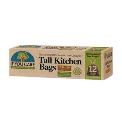 If You Care Recycled Tall Kitchen 12 Bags 13 Gallon