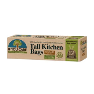 If You Care Recycled Tall Kitchen 12 Bags 13 Gallon