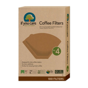 If You Care Coffee Filters No.4 100 Filters