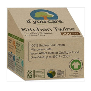 If You Care Cooking Twine Unbleached 60.8m