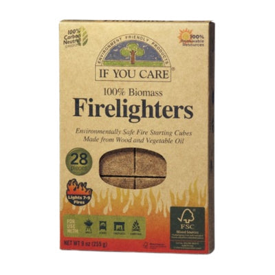 If You Care Firelighters 28 Cubes