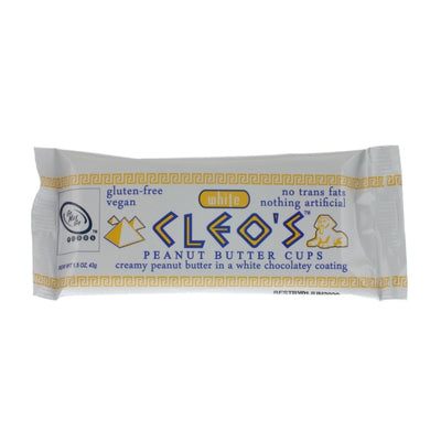 Go Max Go Cleos White Chocolate Peanut Butter Cups (GF) 43g