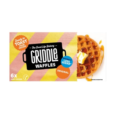 Griddle Original Waffles (6 Pack) 200g