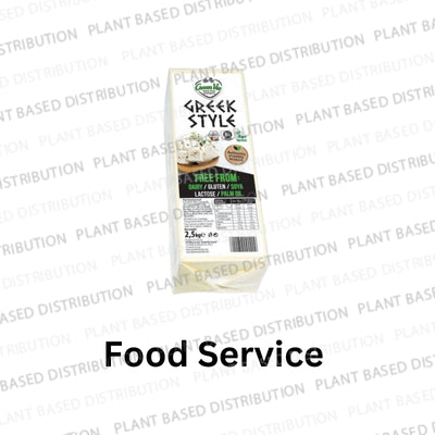 Green Vie Block Feta  2.5kg FOOD SERVICE - CHILLED