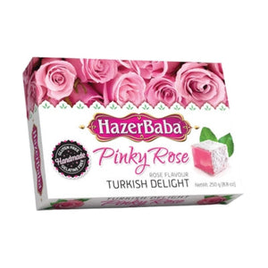 Hazerbaba Turkish Delight - Rose 250g