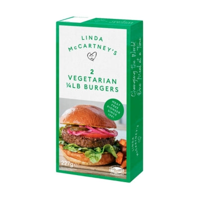 Linda McCartney's 1/4 Pounder Burger 227g