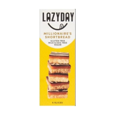 Lazy Day Foods Vegan & Gluten-free Millionaire’s Shortbread 150g