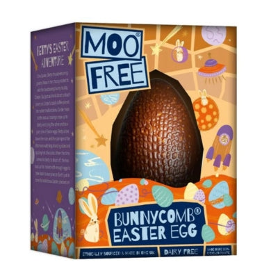 Moo Free Bunnycomb Egg + Bunnycomb Mini Bar 85g