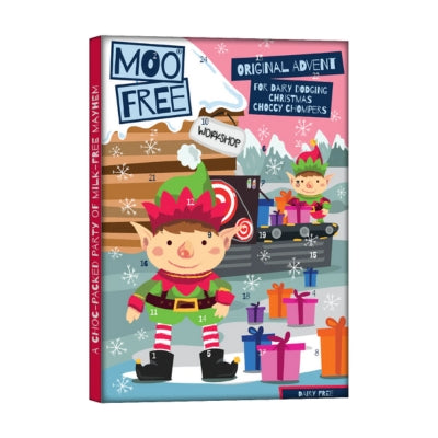 Moo Free Milk Choc Advent Calendar 70g