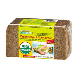 Mestemacher Organic Rye & Spelt Bread 500g