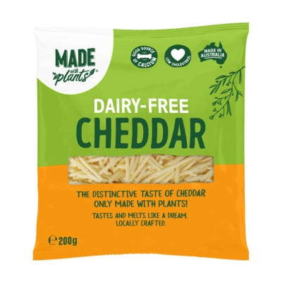 Made With Plants Cheddar Shreds (200g)