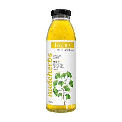 Nude Herbs Herbal Tonic - Focus 350ml - CHILLED