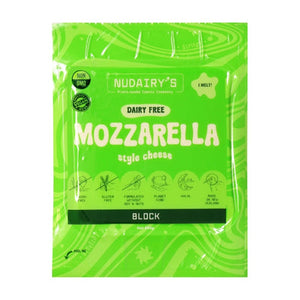 Nudairy's Mozzarella Style Cheese Block 250g