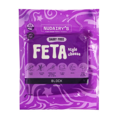 Nudairy's Feta Style Cheese Block 200g