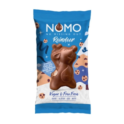 Nomo GF Cookie Dough Milky Chocolate Reindeer 20g