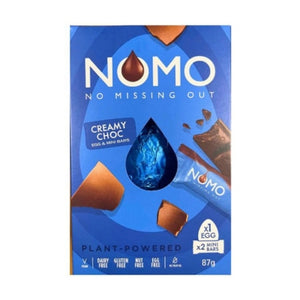 Nomo Creamy Choc Egg & 2 Mini Bars 87g