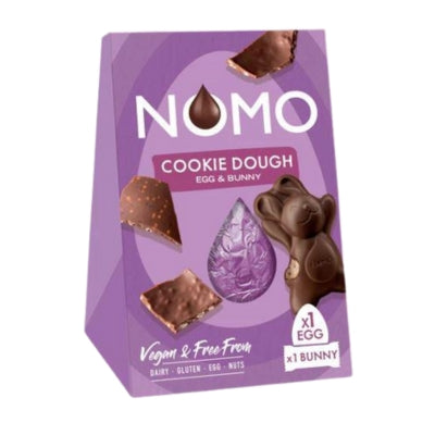 Nomo Cookie Dough Gift Box - Large Egg + Bunny Bar 160g