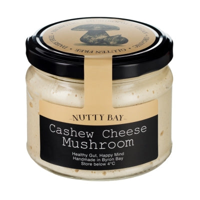 Nutty Bay Cashew Cheese - Mushroom 270g