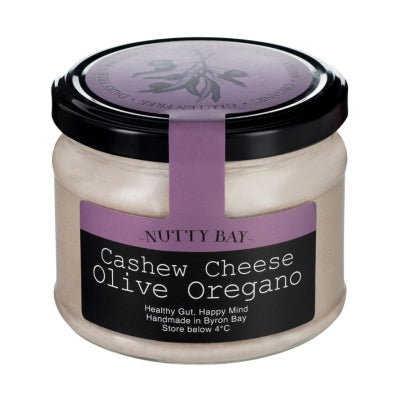 Nutty Bay Cashew Cheese - Olive Oregano 270g